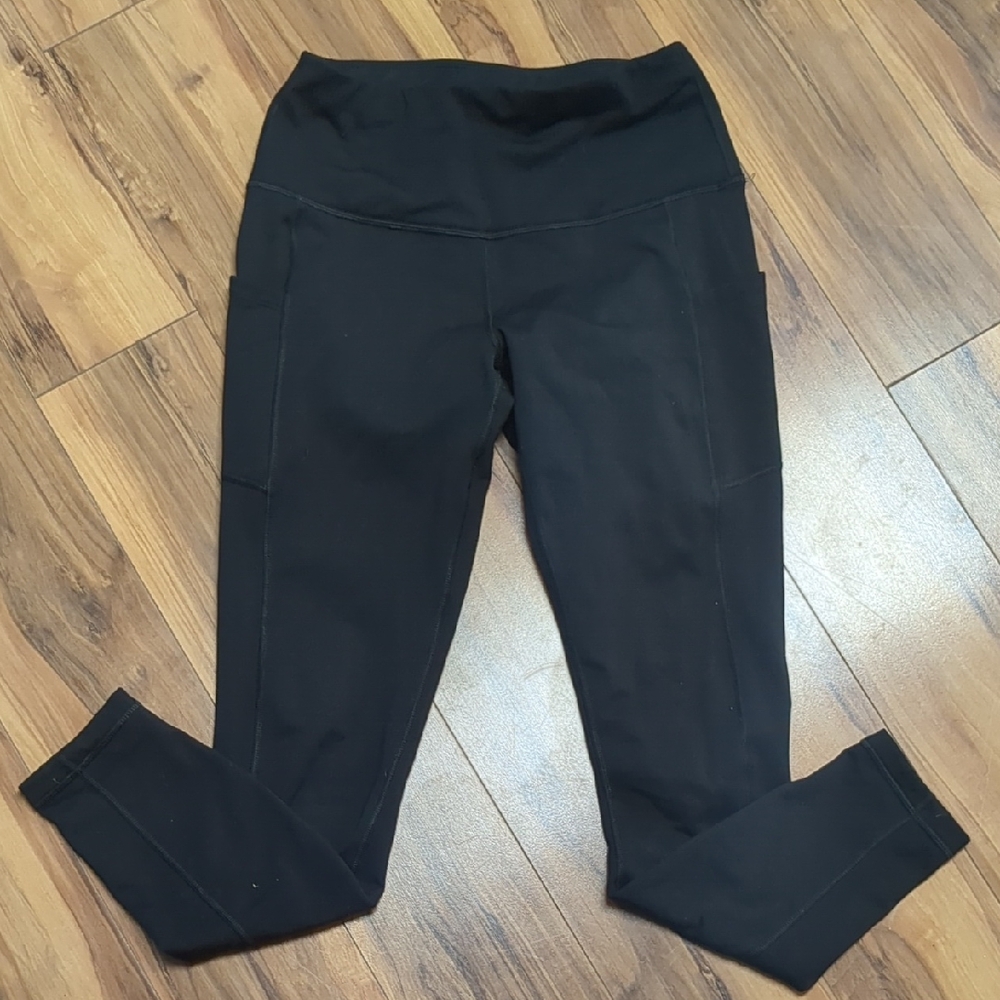 Black High-Waisted Leggings